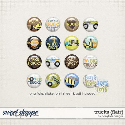 Trucks Flair by Ponytails