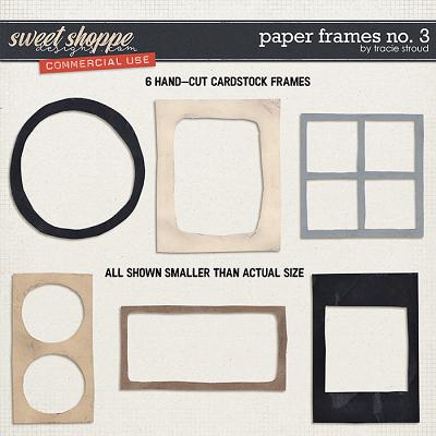 CU Paper Frames no. 3 by Tracie Stroud