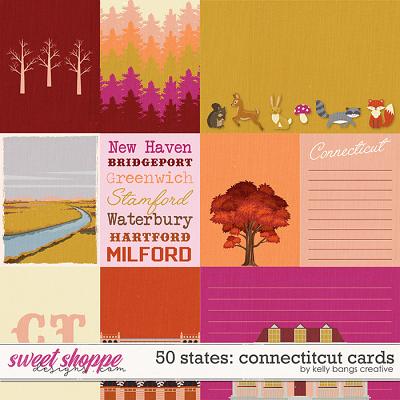 50 States: Connecticut Cards by Kelly Bangs Creative 