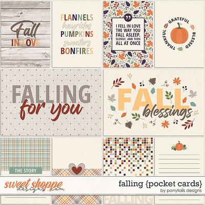 Falling Pocket Cards by Ponytails
