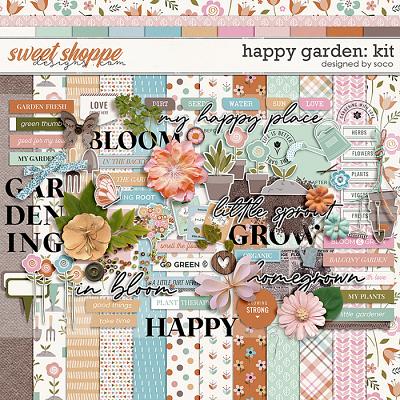 Happy Garden: Kit | Designed by Soco