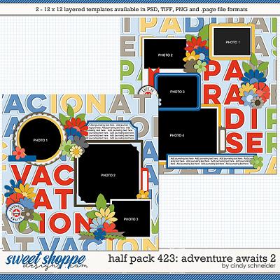 Cindy's Layered Templates - Half Pack 423: Adventure Awaits 2 by Cindy Schneider