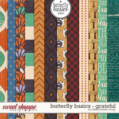 Butterfly Basics - Grateful (papers) by Little Butterfly Wings