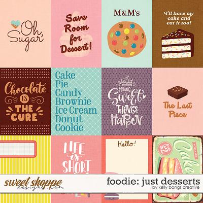 Foodie: Just Desserts Cards by Kelly Bangs Creative
