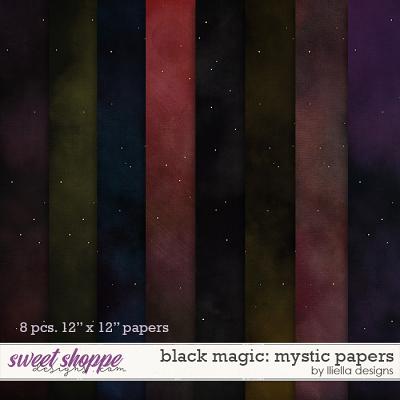 Black Magic: Mystic Papers by lliella designs