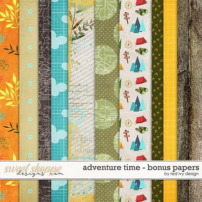 Adventure Time - Bonus Papers by Red Ivy Design