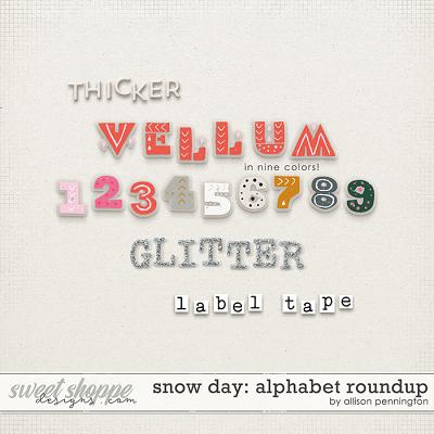 Snow Day: Alphabet Roundup by Allison Pennington