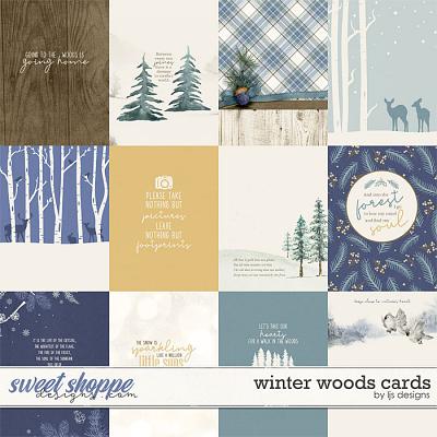 Winter Woods Cards by LJS Designs 