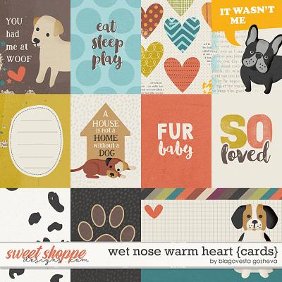 Wet nose warm heart {cards} by Blagovesta Gosheva 