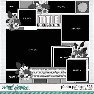 Cindy's Layered Templates - Photo Palooza 525 by Cindy Schneider