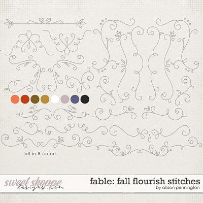 Fable: Fall Flourish Stitches by Allison Pennington