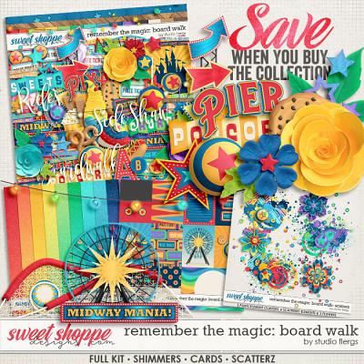 Remember the Magic: BOARD WALK- COLLECTION & *FWP* by Studio Flergs