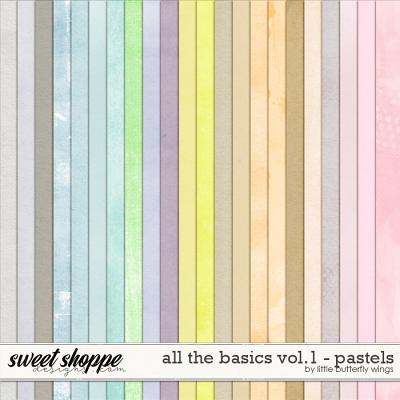 All the basics vol.1 - pastels by Little Butterfly Wings