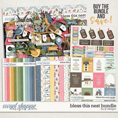 Bless This Nest Bundle by LJS Designs 
