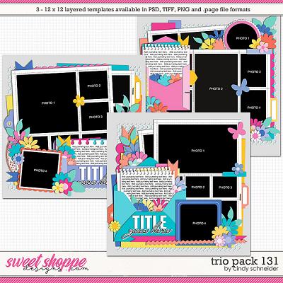 Cindy's Layered Templates - Trio Pack 131 by Cindy Schneider