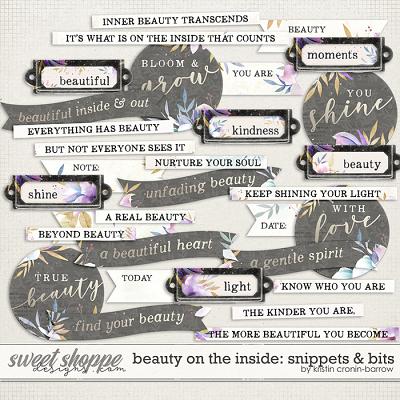 Beauty on the Inside: Snippets & Bits by Kristin Cronin-Barrow