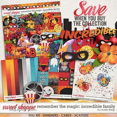 Remember the Magic: INCREDIBLE FAMILY- COLECTION & *FWP* by Studio Flergs