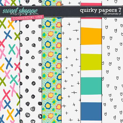 CU Quirky Papers 7 by Amanda Yi