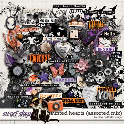 Haunted Hearts (assorted mix) by Little Butterfly Wings