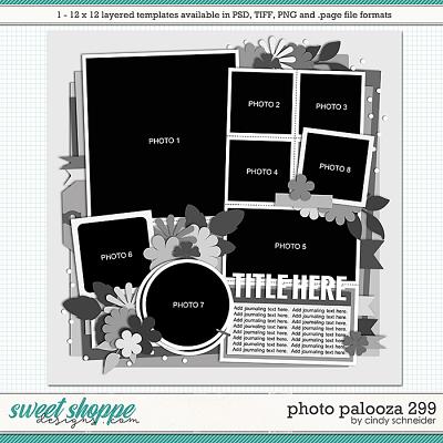 Cindy's Layered Templates - Photo Palooza 299 by Cindy Schneider