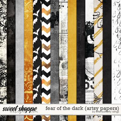 Fear of the dark (artsy papers) by Little Butterfly Wings