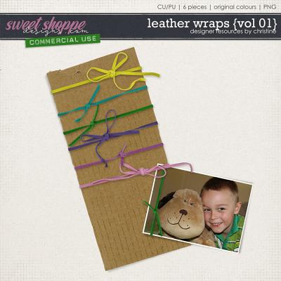 Leather Wraps {Vol 01} by Christine Mortimer