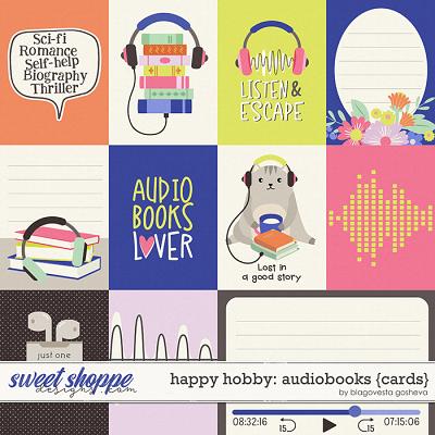 Happy Hobby: Audiobooks {cards} by Blagovesta Gosheva