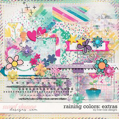 Raining Colors: Extras by River Rose Designs