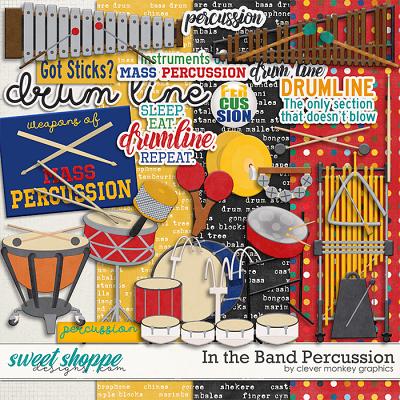 In the Band Percussion by Clever Monkey Graphics