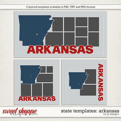 State Templates - Arkansas by LJS Designs