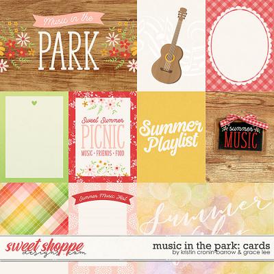 Music In The Park: Cards by Grace Lee and Kristin Cronin-Barrow