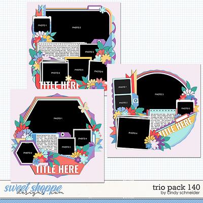 Cindy's Layered Templates - Trio Pack 140 by Cindy Schneider