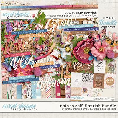 Note To Self: Flourish Bundle by Kristin Cronin-Barrow & Studio Basic