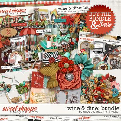 Wine and Dine Bundle by JoCee Designs and The Nifty Pixel