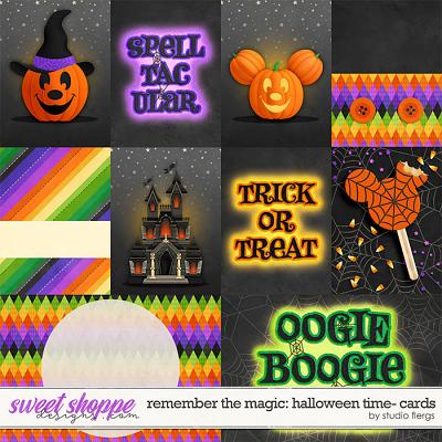Remember the Magic: HALLOWEEN TIME- CARDS by Studio Flergs