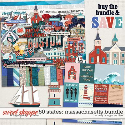 50 States: Massachusetts Bundle by Kelly Bangs Creative