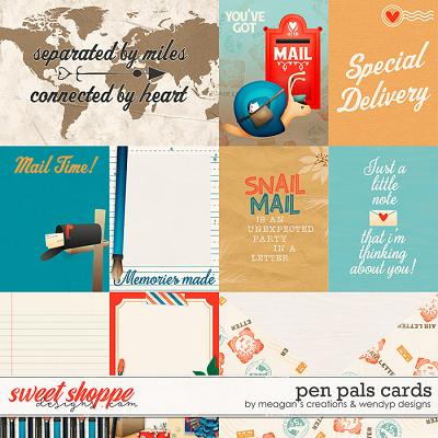 Pen Pals - Cards by Meagan's Creations & WendyP Designs