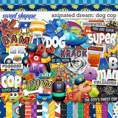 Animated Dream: Dog Cop by Meagan's Creations and WendyP Designs