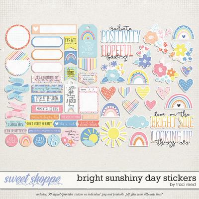 Bright Sunshiny Day Stickers by Traci Reed