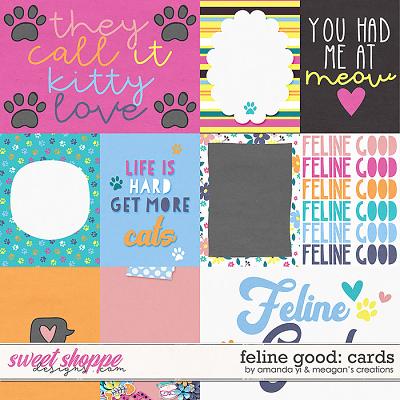 Feline good: cards by Amanda Yi & Meagan's Creations