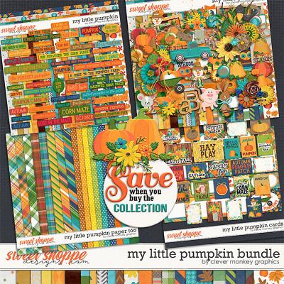 My Little Pumpkin Bundle by Clever Monkey Graphics