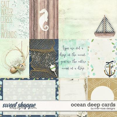 Ocean Deep Cards by River Rose Design