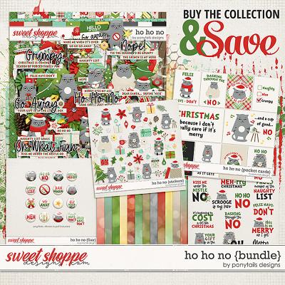 Ho Ho No Bundle by Ponytails