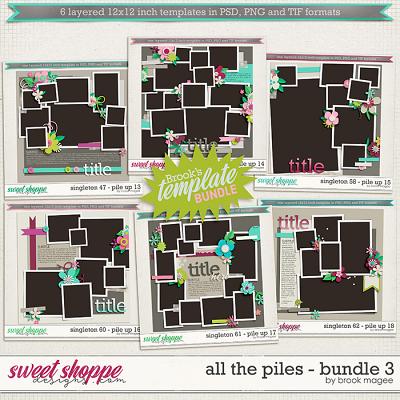 Brook's Templates - All the Piles - Bundle 3 by Brook Magee