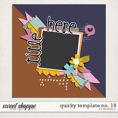 Quirky template no. 19 by Amanda Yi