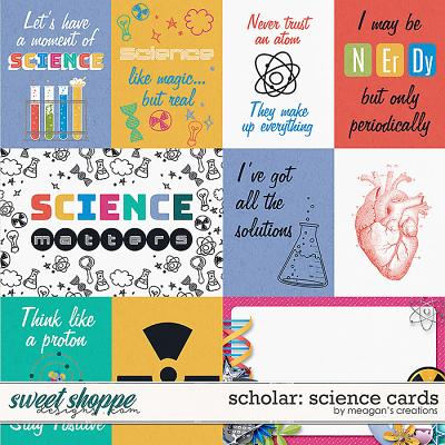 Scholar: Science Cards by Meagan's Creations