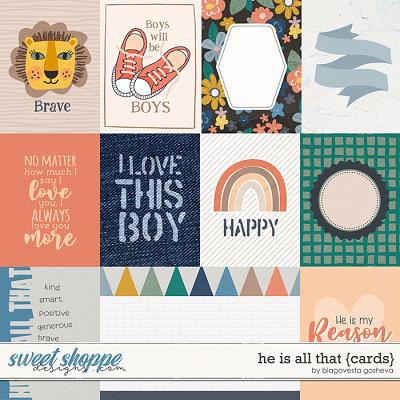 He is All That {cards} by Blagovesta Gosheva