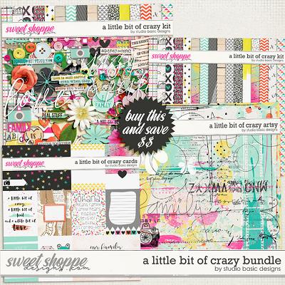 A Little Bit Of Crazy Bundle by Studio Basic
