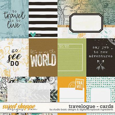 Travelogue Cards by Digital Scrapbook Ingredients and Studio Basic Travelogue Cards by Digital Scrapbook Ingredients and Studio Basic