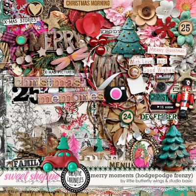 Creative Chronicles: Merry Moments Hodgepodge Frenzy by Little Butterfly Wings & Studio Basic